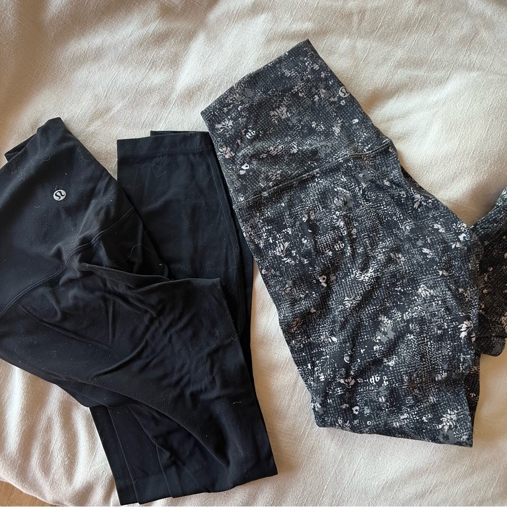 Bundle of Lululemon Align Leggings size 6